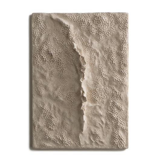 Abstract Stone Clay ArtPanel  No.003